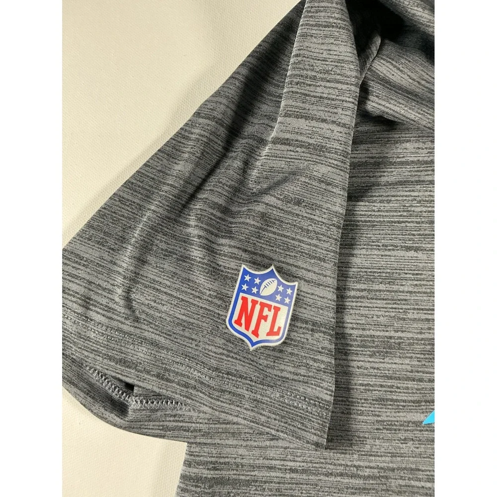 Nike Carolina Panthers Dri-FIT Youth Gray NFL On-Field Size L
